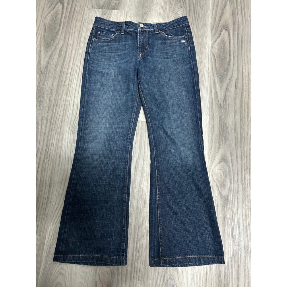Women's Boot Cut Jeans in Dark Blue